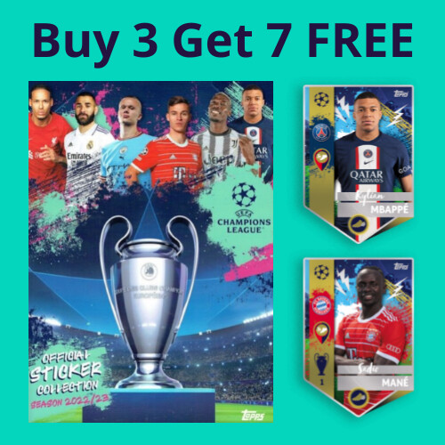 Adesivi topps uefa champions - topps,