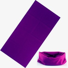 sciarpa bandana tubolare scaldacollo  moto softair mtb microfibra viola purple