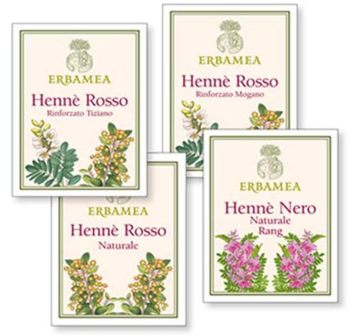 Erbamea henne rosso naturale - henne,
