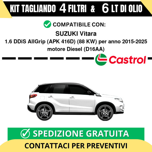 Tagliando per suzuki - suzuki, vitara