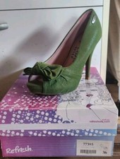 Refresh Decolté Spuntate Verde Fiocco Nuove N. 36