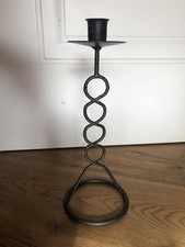 CANDELABRO IN FERRO BATTUTO