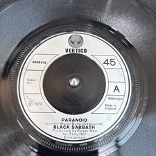 Black Sabbath - Paranoid 7”