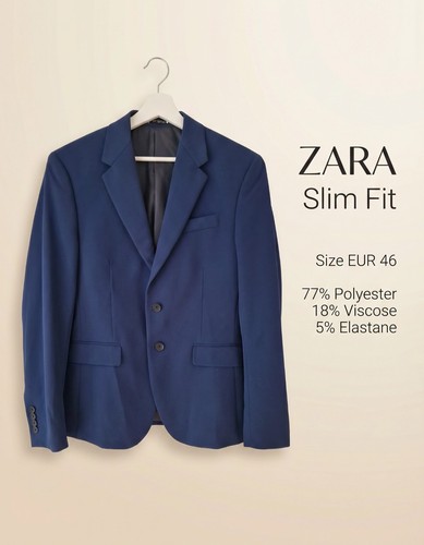 Zara blazer slim - zara, uomo