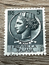 1955 ITALIA FRANCOBOLLO