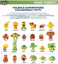 SUPER FOODIES 2 ESSELUNGA 2020 PERSONAGGI 3D A SCELTA