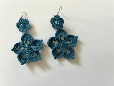 Orecchini Pendenti Turchesi