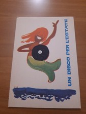 Cartolina matrice disco - cartolina,