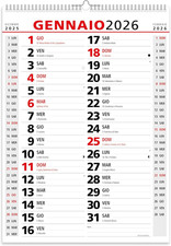 Calendario 2026 Da Muro