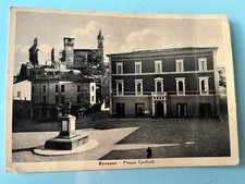 Cartolina Viaggiata f.to grande - Bazzano - Piazza Garibaldi - Anno 1951