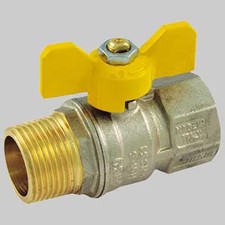 GAS BALL VALVE M/F ALUMINUM