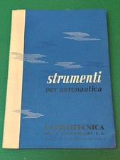 FILOTECNICA SALMOIRAGHI MILANO catalogo 1941 strumenti aeronautica