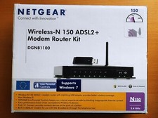 Netgear Modem Router Wireless N 150 ADSL2+ #Back2eBay