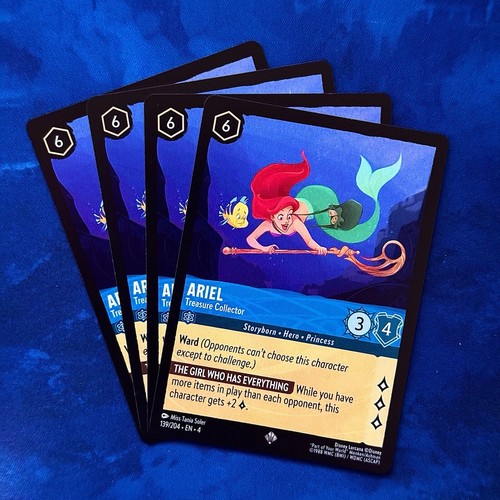 Ariel treasure collector - 4x,