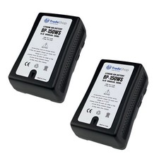 2x batteria Li-Ion V-Mount