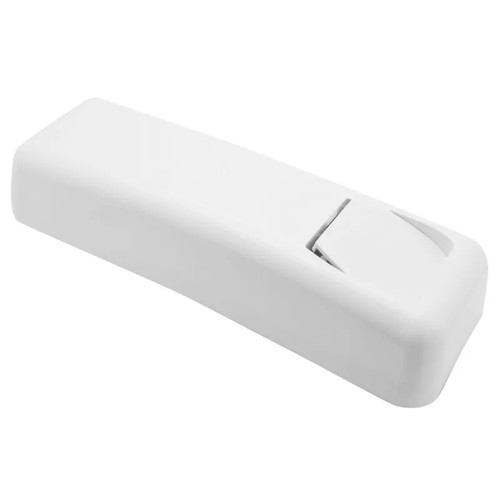 Coperchio bianco con pulsante
