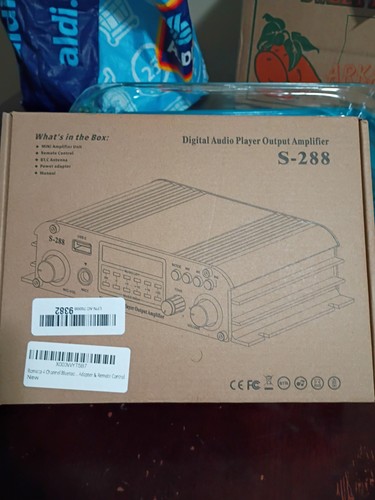 288 amplificatore home audio - home,