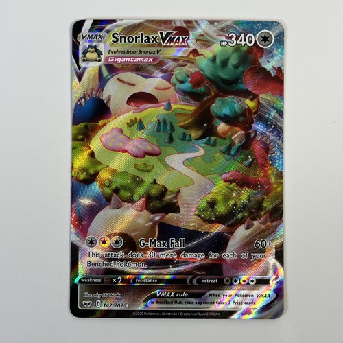 Snorlax vmax 142 202 - vmax, ultra