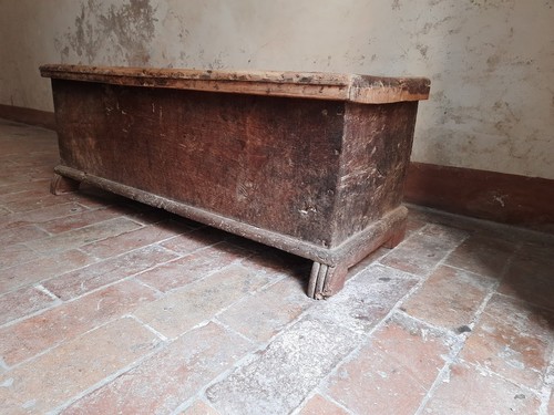 Cassapanca antica legno - ,, metà