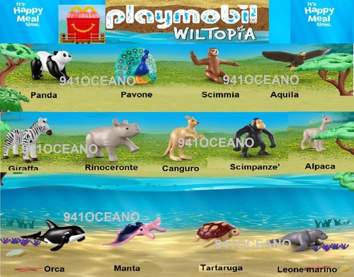 Mcdonald playmobil wiltopia - ,
