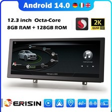 12,3" Qualcomm 128GB Android 14 Autoradio CarPlay GPS Navigatore MMI 3G+ Audi Q5