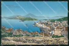 Croazia Croatia Lussinpiccolo Mali Losinj Riva Franz Ferdinand cartolina RT6614