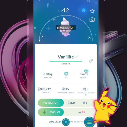 Shiny vanillite xxl lvl - xxl, 1