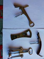 Cavatappi Vintage Pedrini  Fontana Di Papa Gerusalemme Classico Di Legno