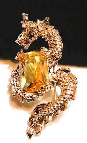 Bellissima spilla dragone 30s - spilla, '30s