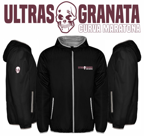 Giacca vento ultras granata - giacca,