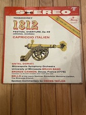 Tchaikovsky 1812 Overture Mercury Living Presence SR9005