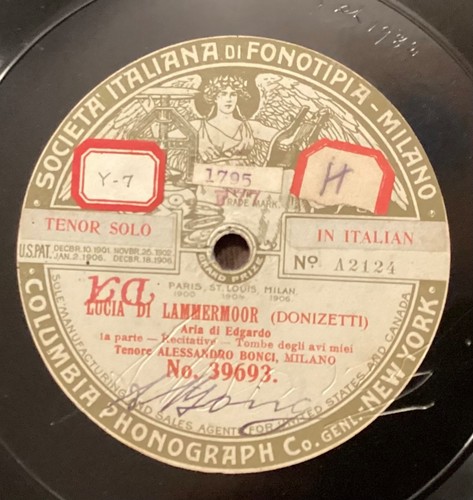 Alessandro bonci 78 rpm - alessandro,