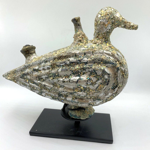 Statua anatra uccellino