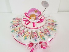 TORTA BOMBONIERE SIRENE MAGNETE BATTESIMO COMUNIONE CRESIMA COMPLEANNO