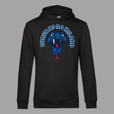 MILANO FELPA HOODIE STADIO BISCIONE CURVA NORD TIFOSO UOMO ULTRAS