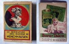 opuscolo pubbl. Borotalco Roberts 1935 n2 LE AVVENTURE DEL BARONE DI MUNCHHAUSEN