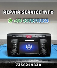 7356249820 RIPARAZIONE RADIO UCONNECT LANCIA Y CON LOGO BLOCCATO GARANZIA 1 ANNO