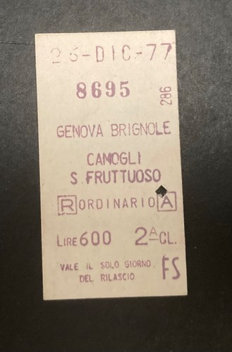 Biglietto ticket treno - biglietto,