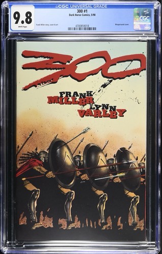 Frank millers 300 cgc 8 - millers, 9.8