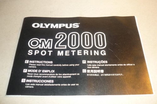 Olympus 2000 spot - spot, metering