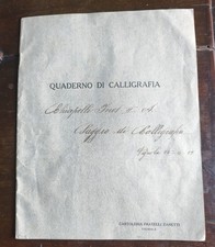 Quaderno Di Calligrafia Vignola