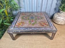 Tavolino basso vintage indiano