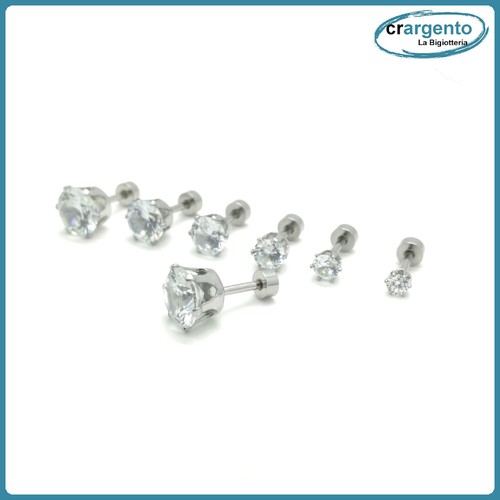 Orecchini brillantini uomo - orecchini,