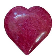 Red Marble Heart Table