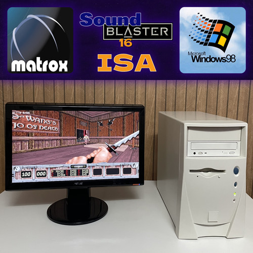 Retro gaming vintage - pc,
