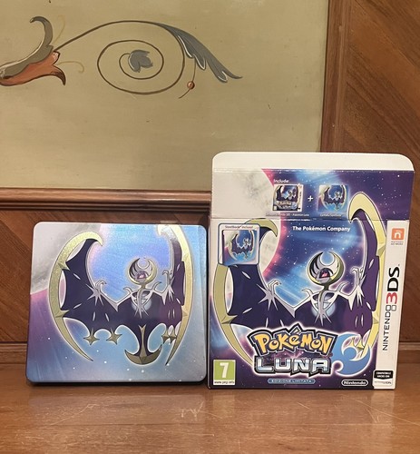 Pokemon luna nintendo 3ds - pokemon,