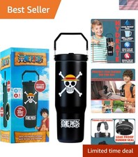 One Piece Tumbler with Straw