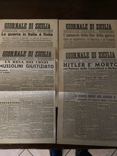 LOTTO 4 GIORNALI ORIGINALI