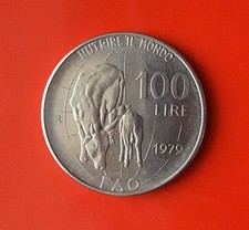 100 lire 1979 - lire, errore