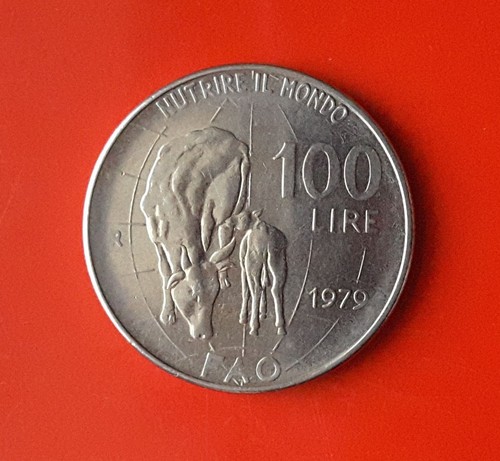 100 lire 1979 - 100, fao